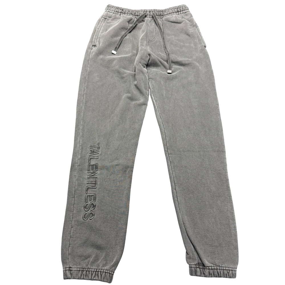 TALENTLESS Steel Gray Heavyweight Sweatpants Mens Small Streetwear BNWT